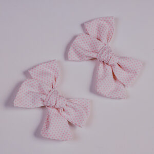 Pink Little Dots Clips